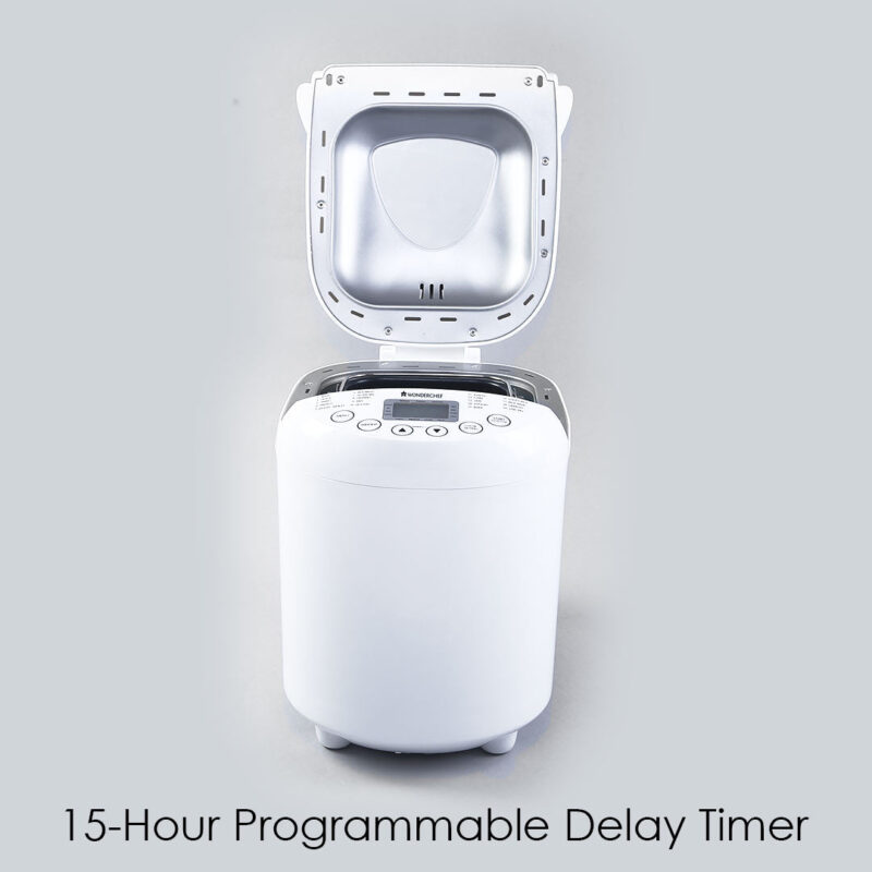 Regalia Fully Automatic Atta Kneader, Bread Maker, Dough Maker & Machine| With 19 Pre-set Menu| 550 Wattage| Chapati, Roti, Atta, Fresh Dough, Homemade Bread | Adjustable Crust Control| 3 Loaf Sizes| Dough Upto 1KG| Removable Bake Pan| 1 Year Warranty - Image 2