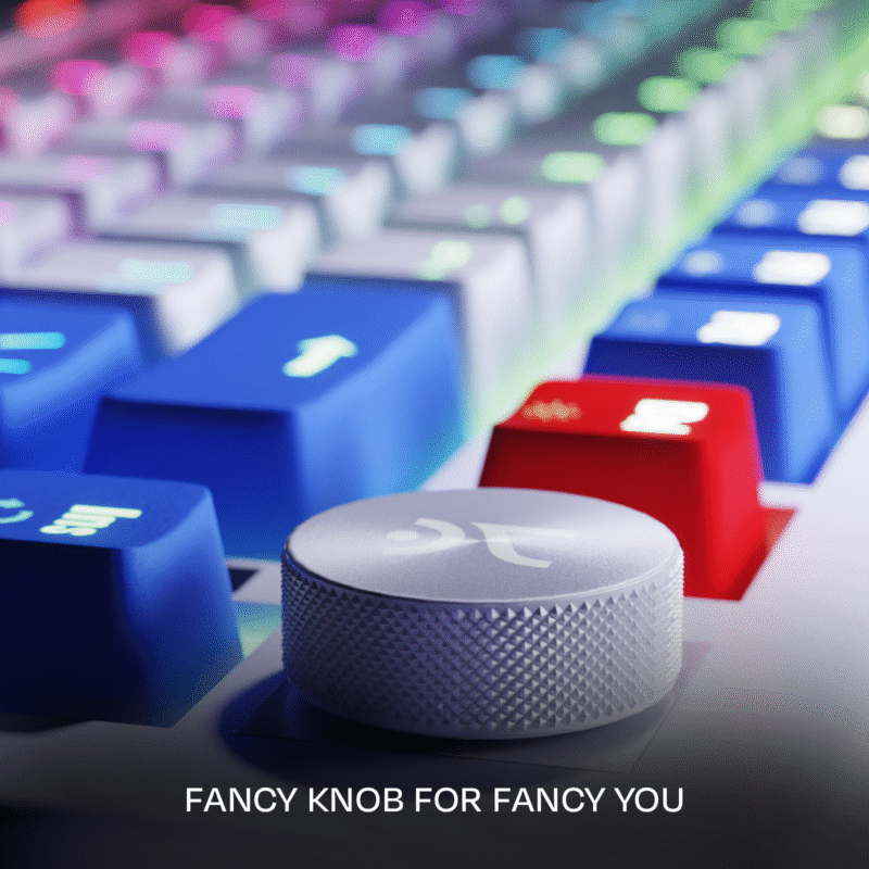 Hive White-Purple Wired Gaming Keyboard - Image 3