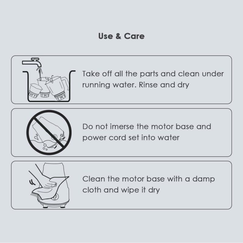 Vietri Mixer Grinder, 550W with 3 Anti-rust Stainless Steel Jars and Blades, 3-speed Knob, Anti-skid Feet, 5 Years Warranty on Copper Armature Motor, Black & Red - Image 12