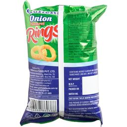 25x Yashoda CURRENT Flavoured Onion Rings, 50 g - Pack of 25 - Image 2