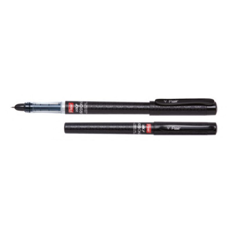 Flair Inky Series Carbonix 0.7 mm Liquid Ink Roller Pen - Blue Ink
