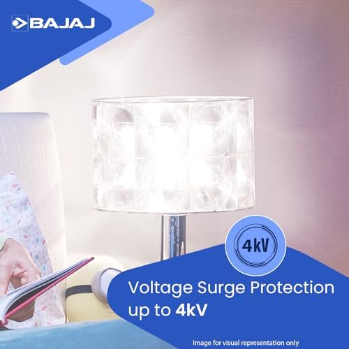 Bajaj Ivora Hb Led Lamp 9W Cdl Cool Daylight B22D|Energy Efficient|Environment Friendly|Ir,Uv Free|3.5 Kv Surge Protection|Led Bulb For Home|(Pack Of 4)|1 Yr Warranty - Image 4
