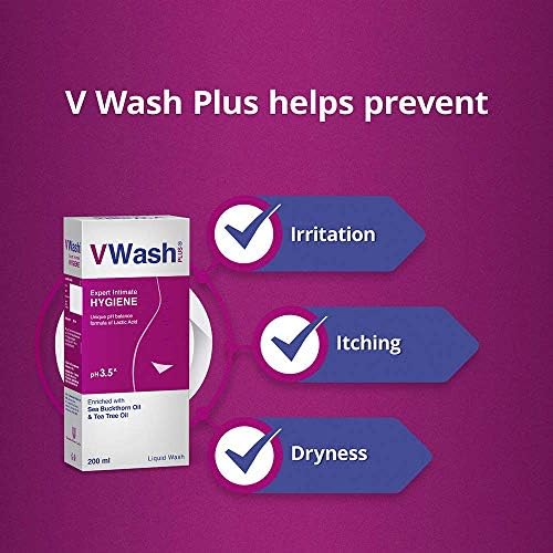 VWash Plus Expert Intimate Hygiene, 200ml, Hygiene Wash for Women, Vaginal Wash, Prevents Itching, Irritation & Dryness, Suitable For All Skin Types - Image 6