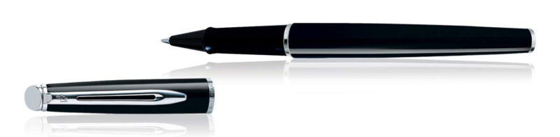 Waterman Hemisphere CT Roller Ball Pen-Mars Black - Image 5