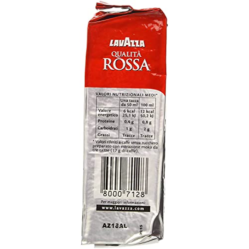 4x Lavazza Qualita Rossa Ground Coffee Pouch, (Pack of 4 - 250 g each) - Image 2