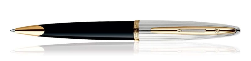 Waterman Carene Dlx GT Ballpoint Pen - Black - Image 3