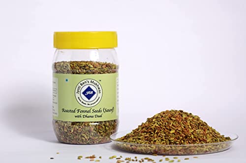 Jyoti Ben's Mukhwas - Roasted Fennel Seeds (Saunf) With Dhana Daal, 1 Count - Image 4
