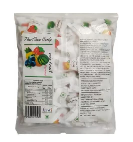 3x Haoliyuan Thai Chew Candy Mix Fruit Flavoured Mixed Candy - 350g each - 300pcs total - Pack of 3 - Image 4