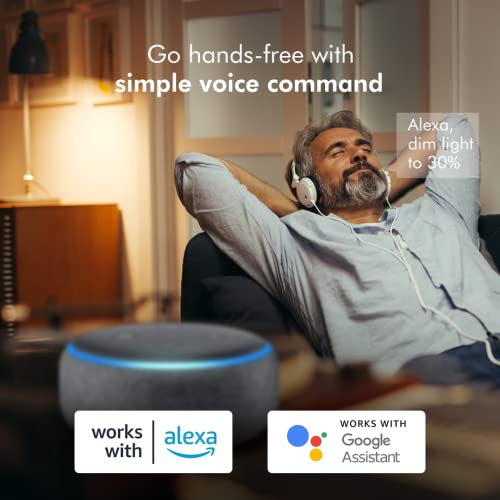 Wipro 9W B22D WiFi LED Smart Bulb with Music Sync Function, Compatible with Amazon Alexa and Google Assistant (16M Colours, Warm White/Neutral White/White + Dimmable) Pack of 1 - Image 4