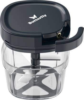 Butterfly Jet Elite 750 Watts Mixer Grinder And Vegetable Chopper, Grey - Image 3