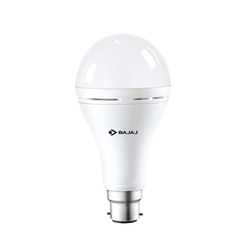 Bajaj LEDZ 8.5W Rechargeable Emergency Inverter LED Bulb, Cool Day Light, White, Upto 4 Hours Battery, b22d - Image 7