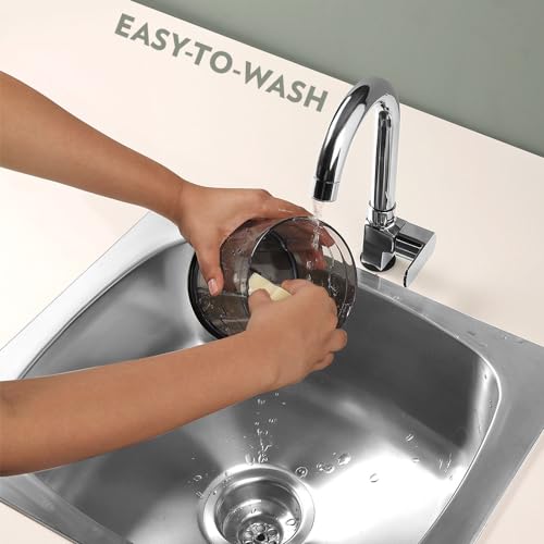 Borosil Chef Delite 300 Watts Electric Chopper for Kitchen, Twin Blade Technology, 600 ml 'chop-n-store' plastic bowl with lid, Vegetable Chopper, Cutter, Chop, Mince, Dice, Whisk, Blend - Image 2