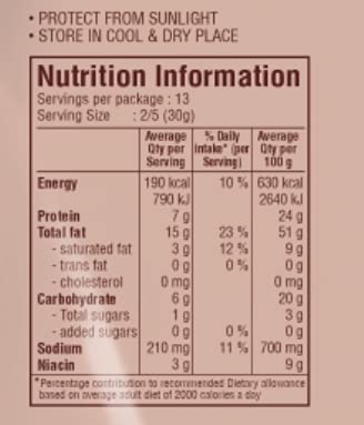 Jabsons Roasted Peanut Khari Sing with skin - 400gm (Pack Of 3)(400gm X3)|Jumbo Bharuchi Peanuts| Premium Roasted Moongfali |Ready to eat healthy snacks|Anytime Snack|Gluten free - Image 3