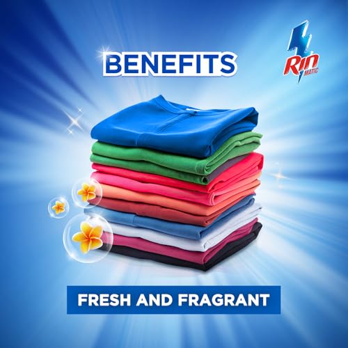 Rin Detergent Liquid 2L Pouch- Front Load - Image 4