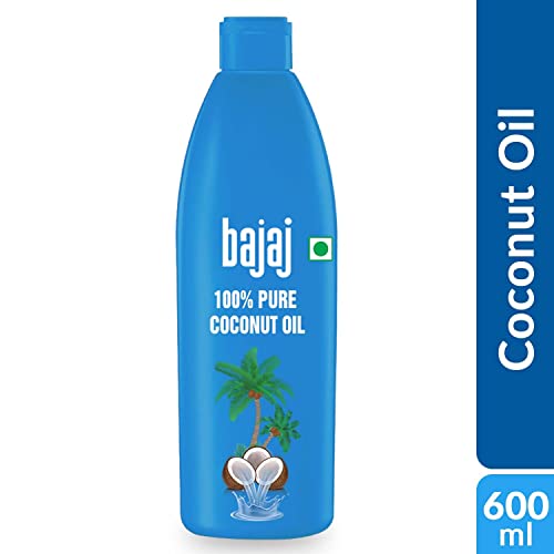 Bajaj 100% Pure Coconut Oil 600 ml - Image 4