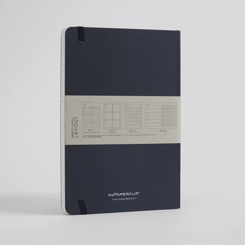 Mypaperclip Personal Organiser, Classic Edition, Fits Size (100 X 176 Mm) Notebook, Magnatic Lock (Classic - M1 Red), Medium