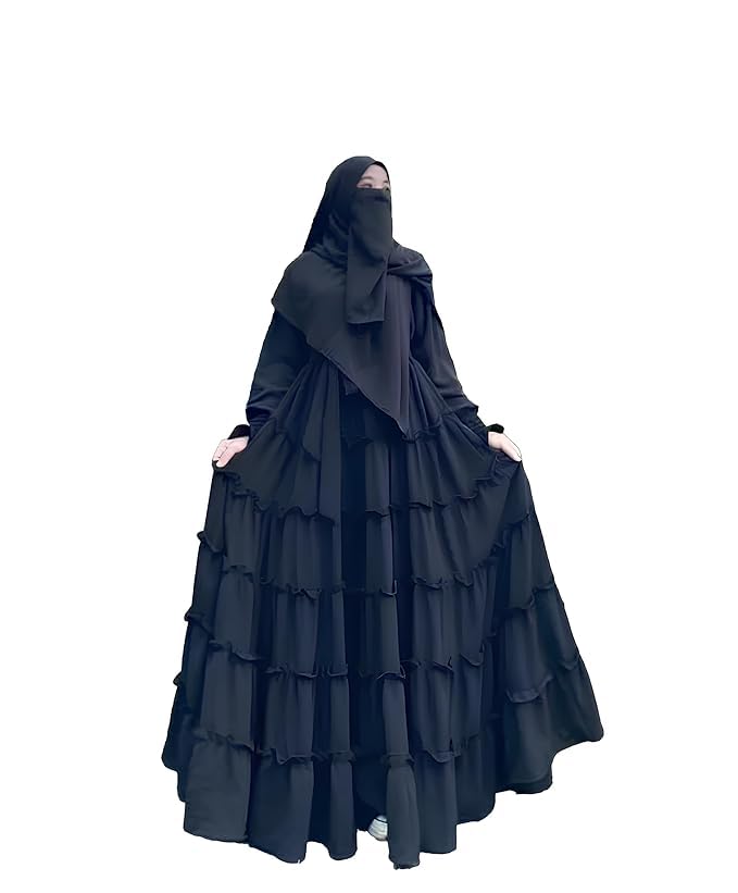 NR Vandana Premium Design Burqa for Women & Girls, All Occasions (S)