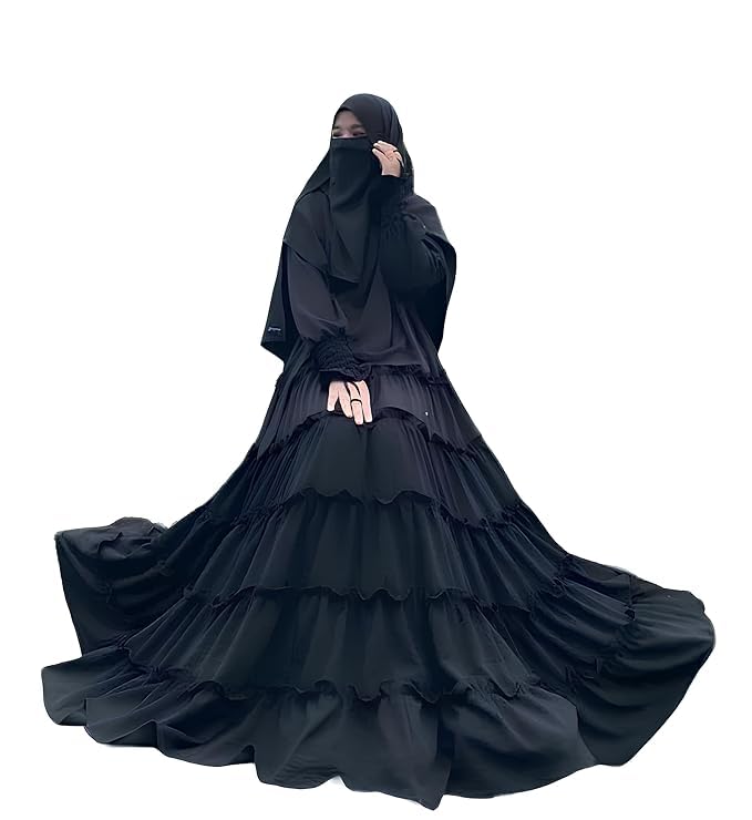 NR Vandana Premium Design Burqa for Women & Girls, All Occasions (S) - Image 2