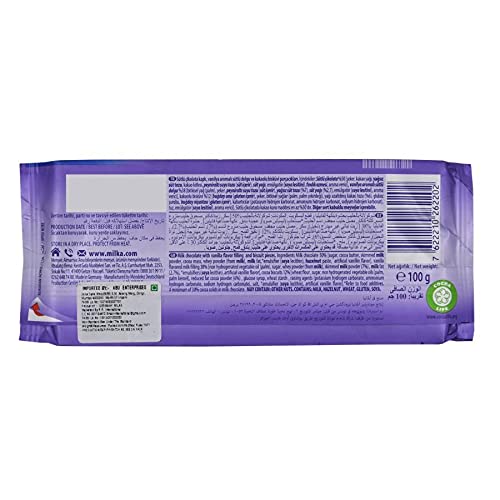 Milka Oreo Milk Chocolate Bar Pouch, 2 X 100 Grams - Image 3