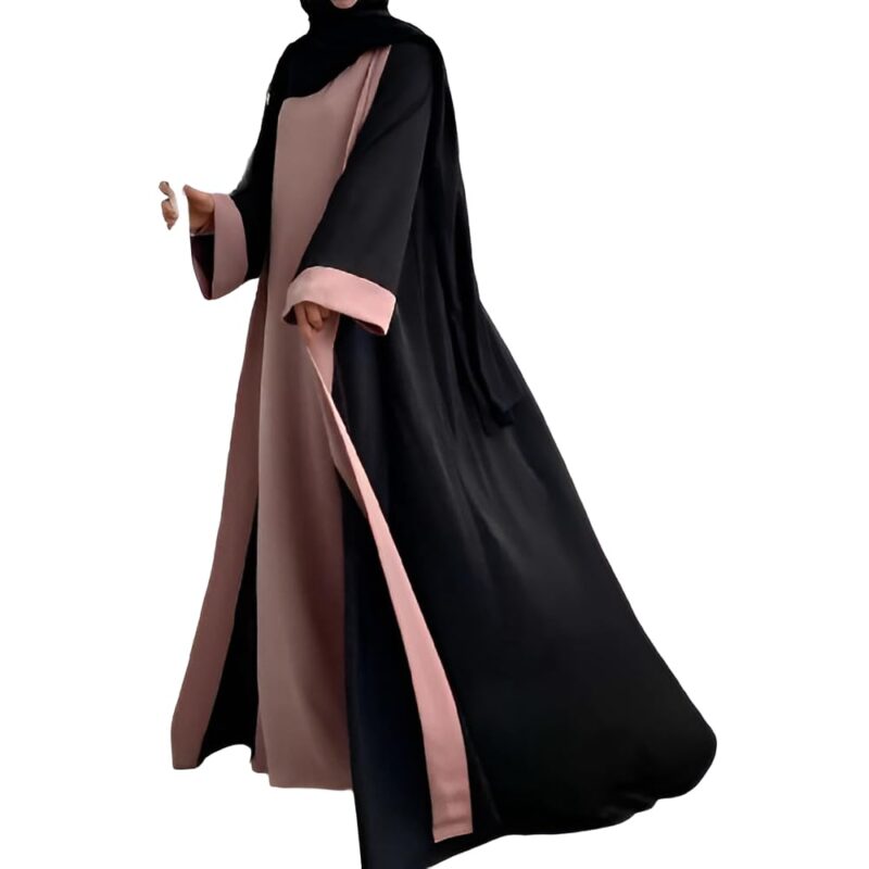 Premium XL Design Burqa For women & Girls For All Occasion (Pink) - Image 3