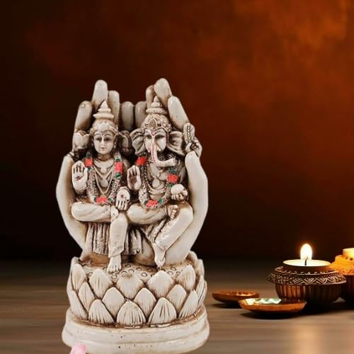 A&S Ventures Lakshmi Devi Idol Statue for Home Puja Goddess Laxmi Idols Showpiece for Temple Pooja Room Diwali Decoration Ideal for Home Temple, Office Desk, and Diwali Gifts