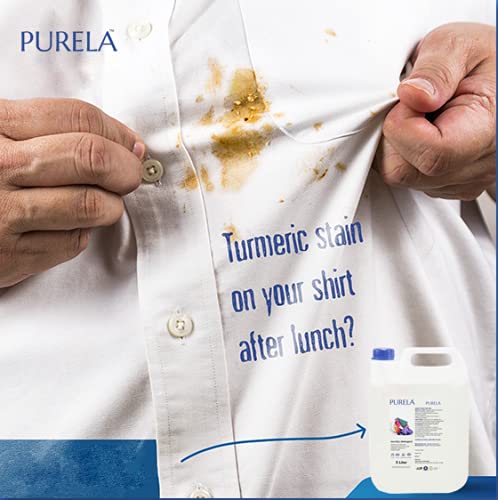 Purela Liquid Detergent, Laundry Liquid for Fabric Care, Suitable for Top-Load and Front Load Machine (5 liter) - Image 3