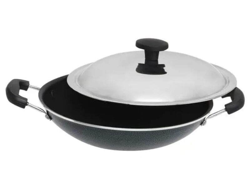 MINOLTA Storm Premium Non-Stick Aluminium Appachatty, Appam Pan-205mm, Thick 3mm - Image 3