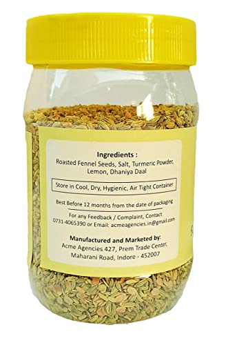 Jyoti Ben's Mukhwas - Roasted Fennel Seeds (Saunf) With Dhana Daal, 1 Count - Image 6