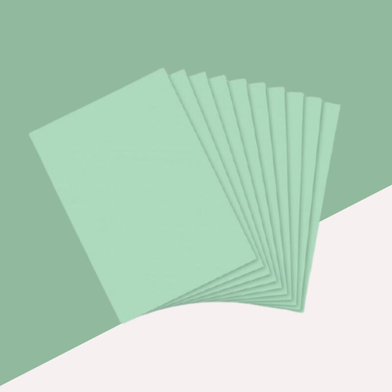 A4 Multipurpose Pastel Paper - Light Green ( Pack of 20 )