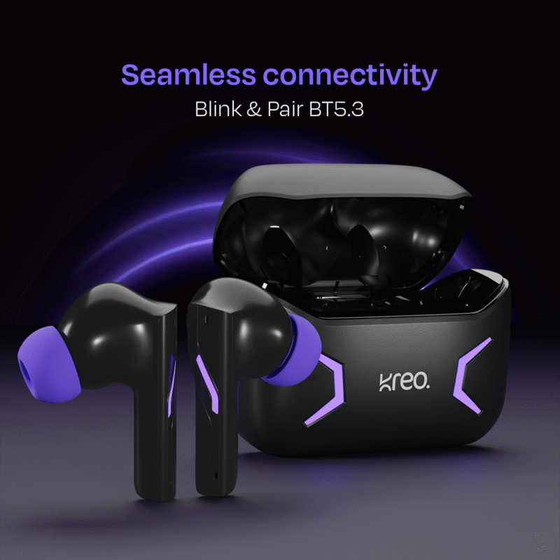 Mako TWS Wireless RGB Gaming Earbuds - Image 3