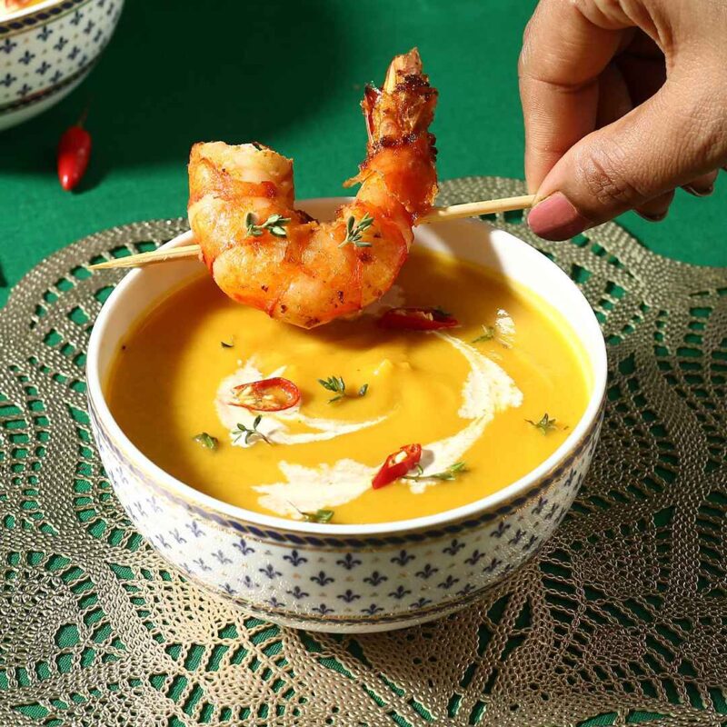 Sicilia Fine Bone China Bowl - Royal Blue - Set of 2 Pcs - Image 3