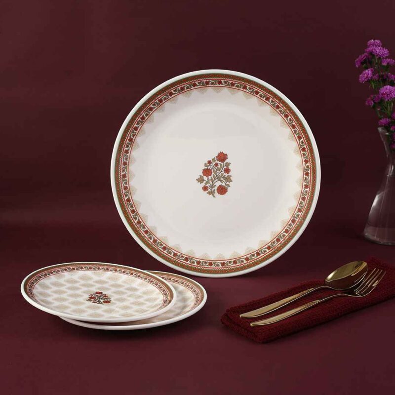 Venice Dinner Plate - Royal Red (Set of 6) - Image 2
