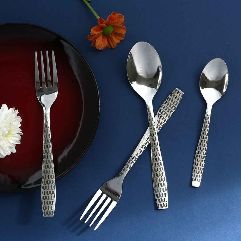 Roma Stainless Steel Cutlery Set of 24 pcs - Image 2