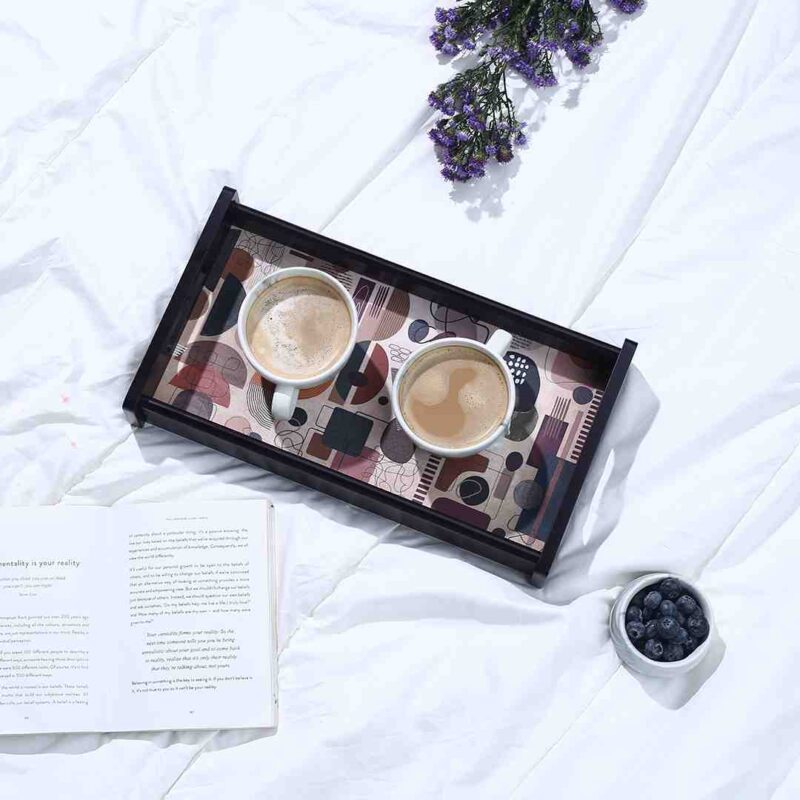 Casablanca Tray Abstract Pattern - Small - Image 4