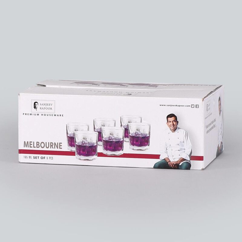 Melbourne Whisky Glass 285ml - Set Of 6 Pcs By Wonderchef - Image 3