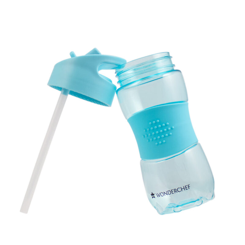Sippy, 350ml, Single Wall Children Water Bottle, Blue - Image 4