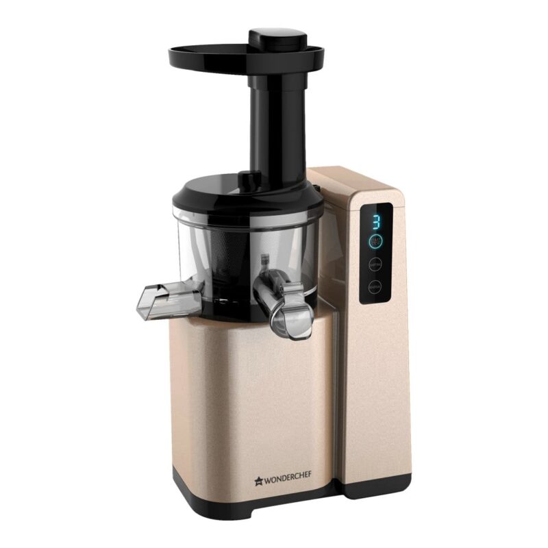 Wonderchef Renewed Cold Press Slow Juicer | Digital Display | High Juice Yield | Powerful DC motor | Slow Squeezing Technology |150W - Image 6