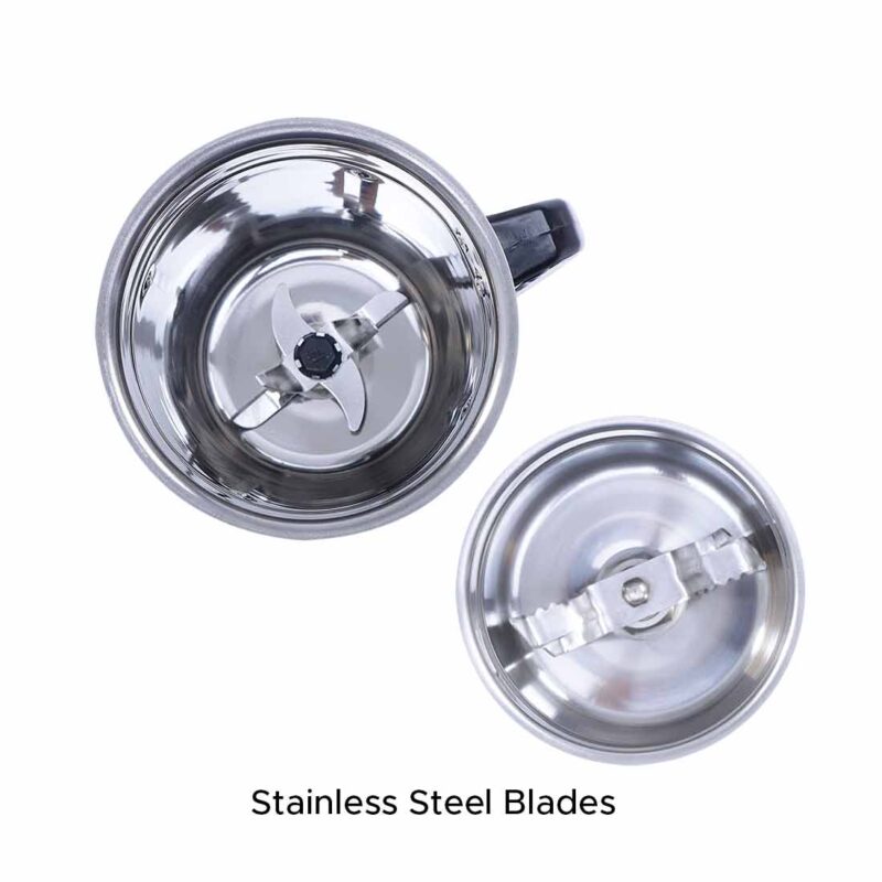 Capri Mixer Grinder 550W, Black & Red, 5 Years Warranty - Image 5