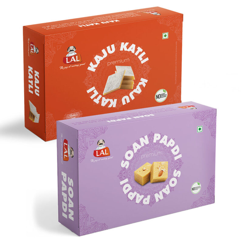 Kaju Katli 400gm & Soan Papdi Premium 400gm - Image 2