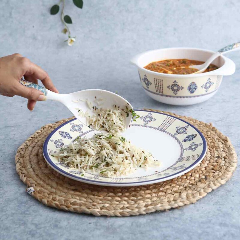 Venice Dinner Set - Blue (31 pcs) - Image 4