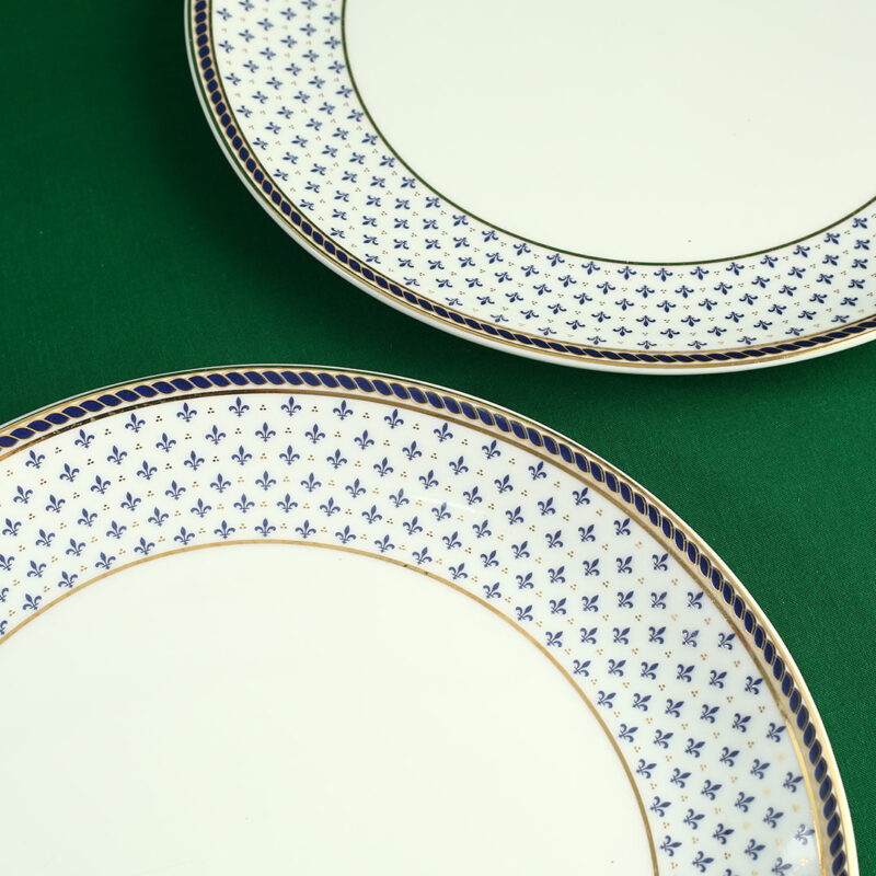 Sicilia Fine Bone China Dinner Set - Royal Blue - 20 Pcs Set - Image 2