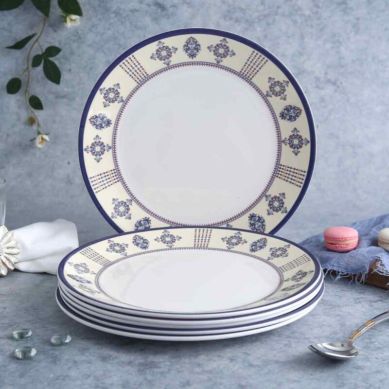 Venice 11" Dinner Plate - Blue (Set of 6) - Image 3