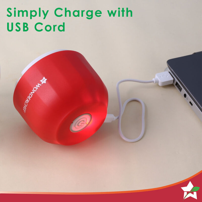 Prato Plus Digital Air Fryer and Zippy Cordless Chopper | No Oil Fry, Bake, Roast, Grill | Wireless Chopper with Stainless Steel Blades, USB Charging | Chopping in 10 Sec | 2-year Warranty - Image 6