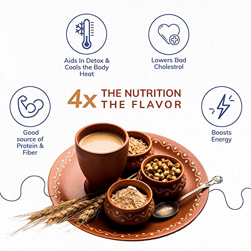 24 Mantra Organic Sattu Atta - 500gms | 100% Organic | Chemical Free & Pesticides Free | Roasted Chickpeas - Image 5