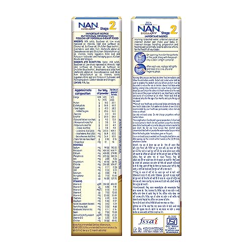 EXCELLAPRO Nan Stage 2 Follow-Up Formula Milk Powder For Babies (After 6 Months), - With Dha-Ara, 400G Bag-In-Box Pack, Infant - Image 10
