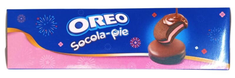 Cadburys OREOS Socola-Pie Special Edition Features a Strawberry-Flavored Marshmallow Sandwiched Between Oreos Cookie Pieces, all Coated In Rich Chocolate 6 Pack 168g (Vietnam) - Image 8