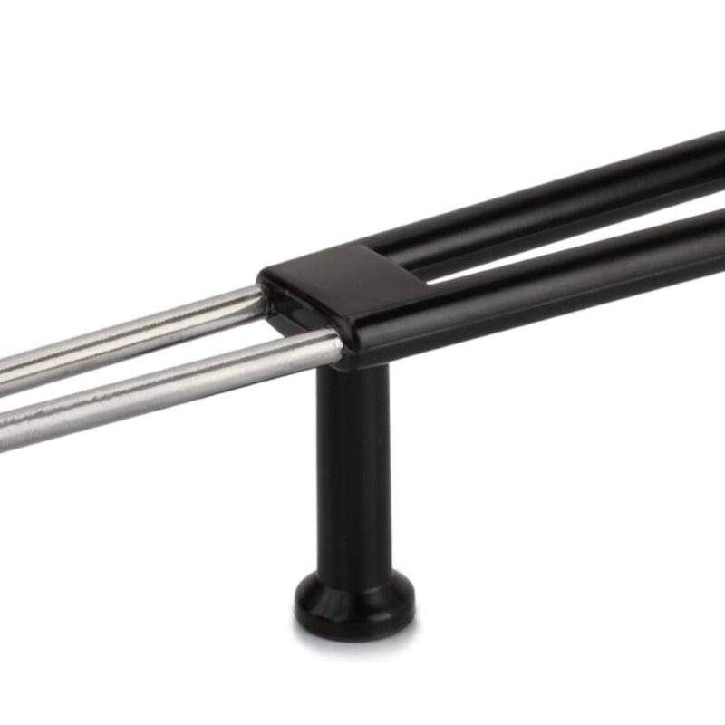 Prestige Hard Anodised Tadka Pan, 100 mm Omega Deluxe Granite Dosa Tawa, Black, 250 mm - Image 5