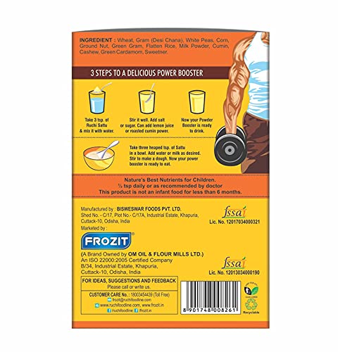 Ruchi Multigrain Sattu 500 GM | Pack of 4 | Healthy & Nutritious | High in Protein & Fiber | Ideal for Energy Boost - Image 6