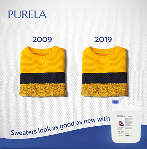 Purela Liquid Detergent, Laundry Liquid for Fabric Care, Suitable for Top-Load and Front Load Machine (5 liter) - Image 6