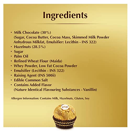 Ferrero Rocher Premium Chocolates 24 Pieces, 300 Gram - Image 5